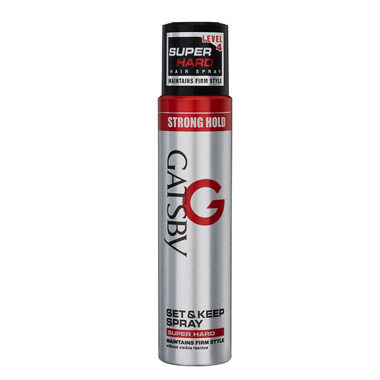 Gatsby Level 4 Super Hard Set & Keep Hair Spray 250 ml