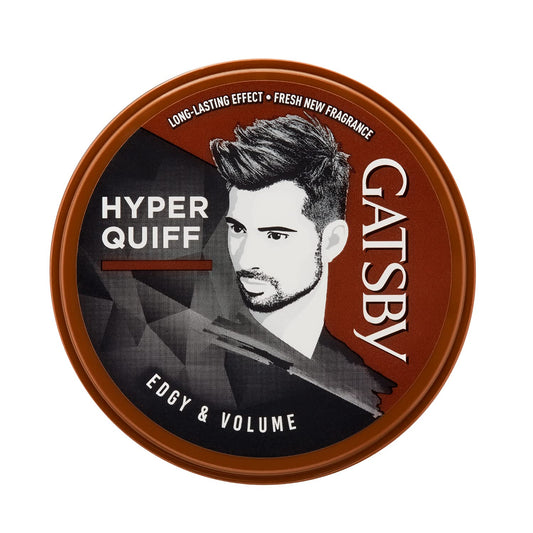 Gatsby Edgy & Volume Hyper Quiff Hair Styling Wax 75 Gm