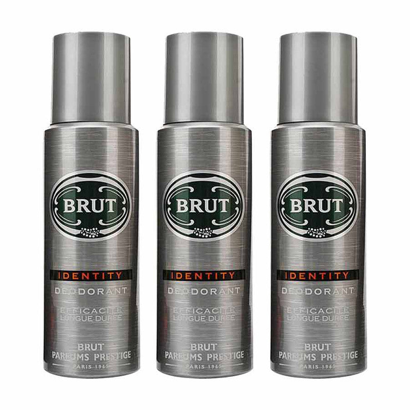 Shop Brut Identity Pack Of 3 DeodorantsåÊForåÊMen