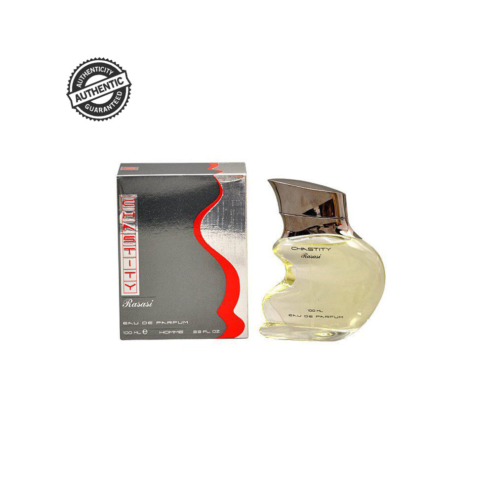 Shop Rasasi Chastity Eau de Parfum Perfume 100ML For Men