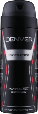 Shop Denver Black Code Deodorant 150ML