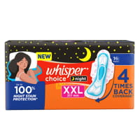 Whisper Choice Night Pads XXL : 16 U