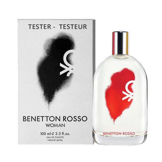 United Colors Of Benetton Rosso EDT Perfume Tester Pack For Women 100ML